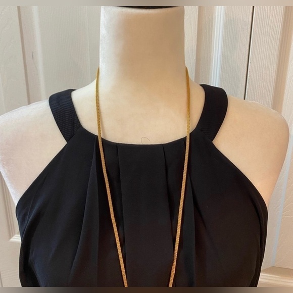 Doe & Rae High Low Halter Dress Size Small Sage Green - Picture 6 of 12